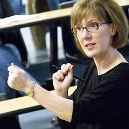 Professor teaching