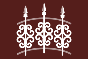 graphic of fence