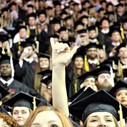 HRSM Class of 2018 Audience view of 2018 graduates at commencement ceremony