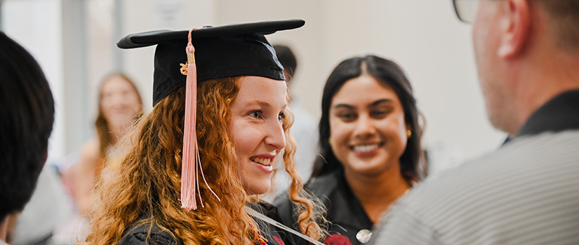 student a graduation reception